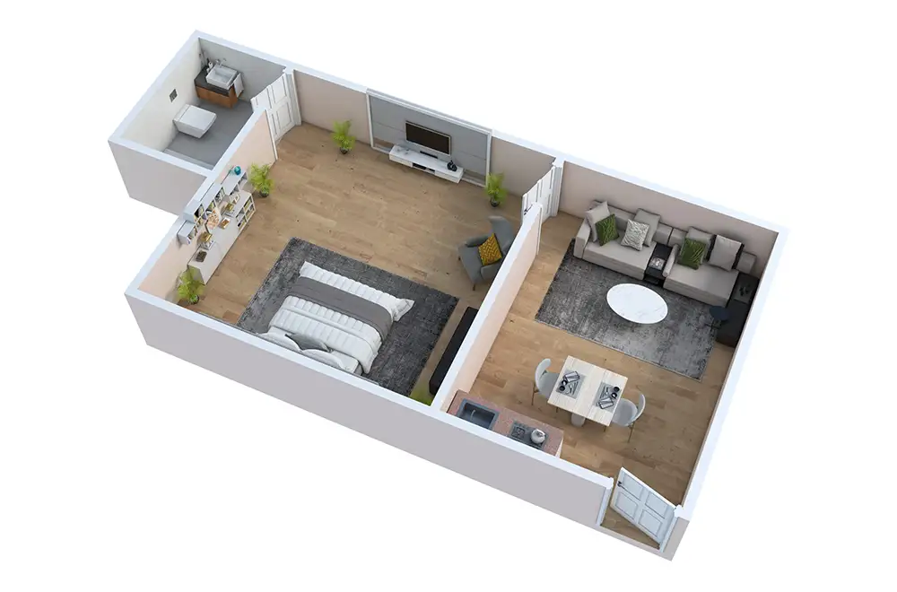 One Bedroom One Bedroom