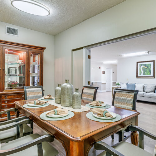 dining room table and chairs
